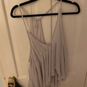 UO lavender babydoll tee size M